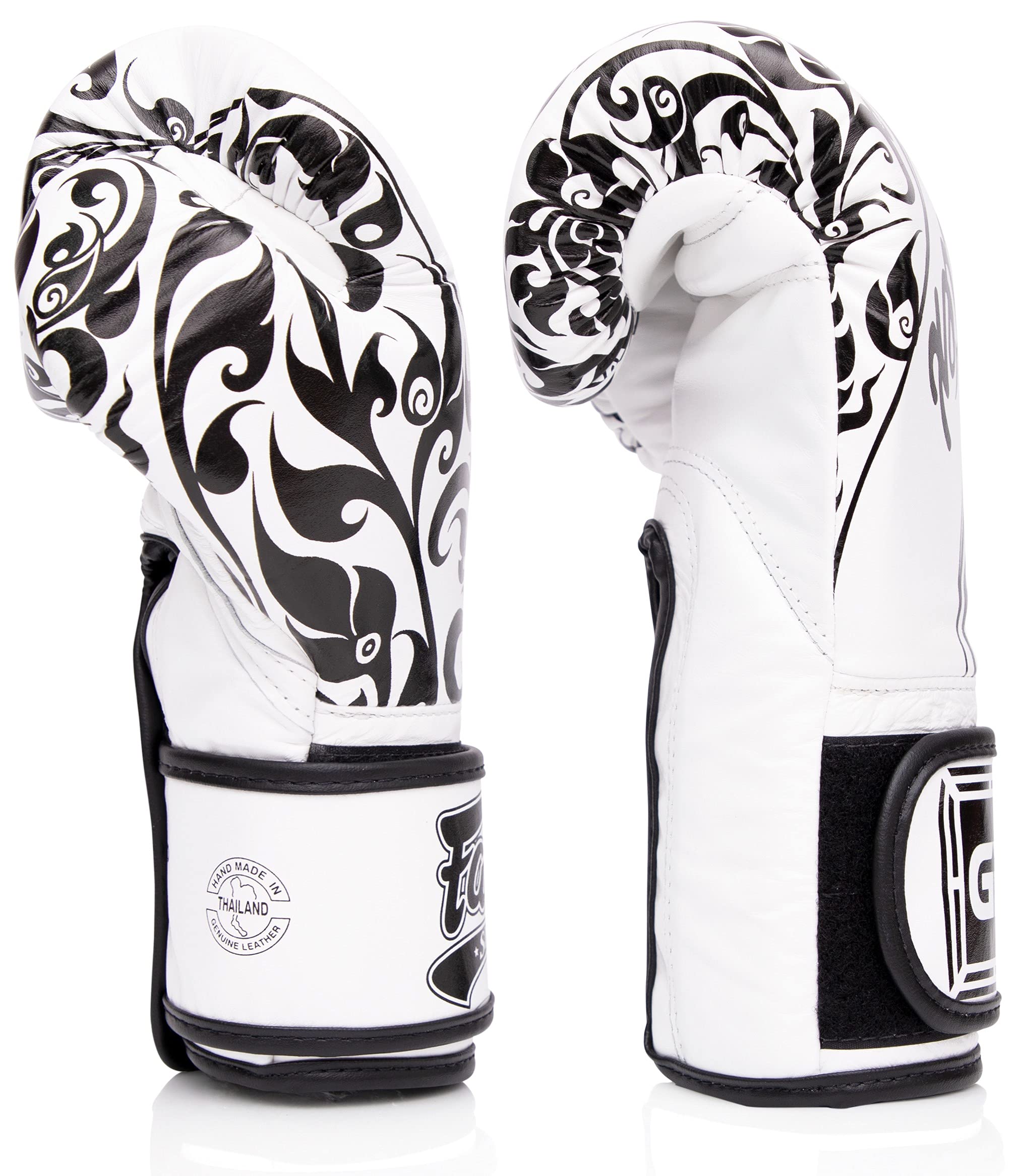 Fairtex BGVG2 White Kick Boxing Glove - Fairtex Store