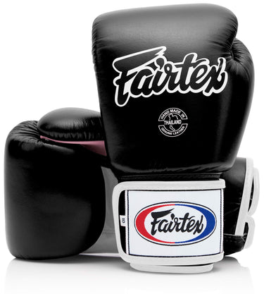 Fairtex BGV1 Black/White/Pink Muay Thai Boxing Training Sparring Gloves - Fairtex Store