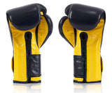 Fairtex BGV9 Blue Yellow Blue Muay Thai Boxing Glove - Fairtex Store