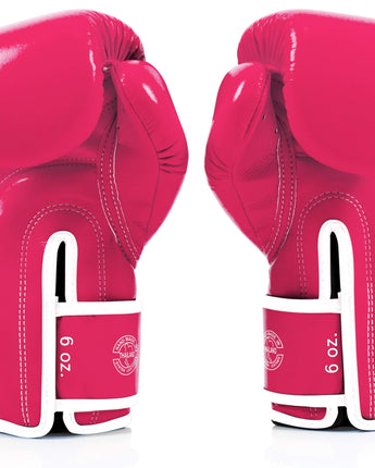 Fairtex BGV14 Pink/White Muay Thai Boxing Glove - Fairtex Store
