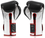 Fairtex BGV9 Black/White/Red Muay Thai Boxing Glove - Fairtex Store