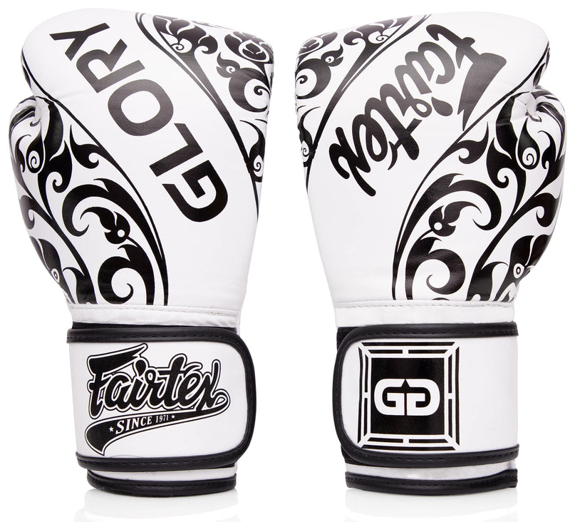 Fairtex BGVG2 White Kick Boxing Glove - Fairtex Store