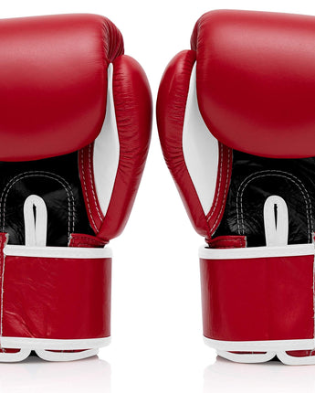 Fairtex BGV1 Red/Black/White Muay Thai Boxing Glove - Fairtex Store
