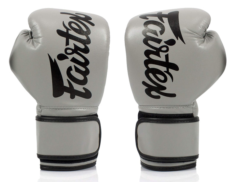 Fairtex BGV14 Grey Muay Thai Boxing Gloves - Fairtex Store