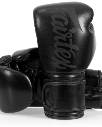 Fairtex BGV14 Black Muay Thai Boxing Glove - Fairtex Store