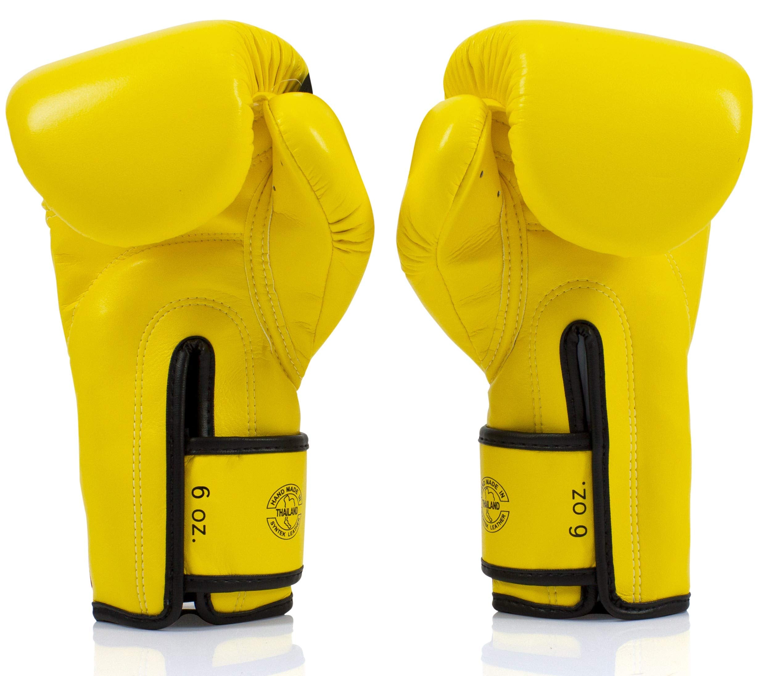 Fairtex BGV14 Yellow Muay Thai Boxing Glove