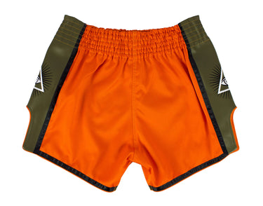 Fairtex Orange Slim Cut Muay Thai Boxing Short - Fairtex Store