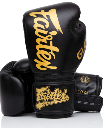 Fairtex BGVG1 Black Kickboxing Glove - Fairtex Store
