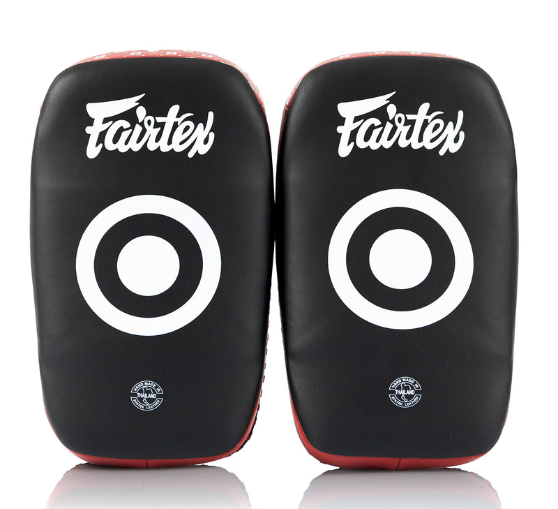 Fairtex KPLC6 Muay Thai Curved Small Pad - Black, Gold, Black/Red - Fairtex Store