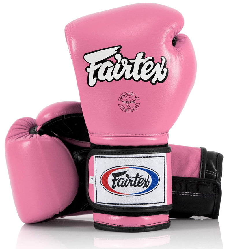 Fairtex BGV9 Pink Black Muay Thai Boxing Glove - Fairtex Store