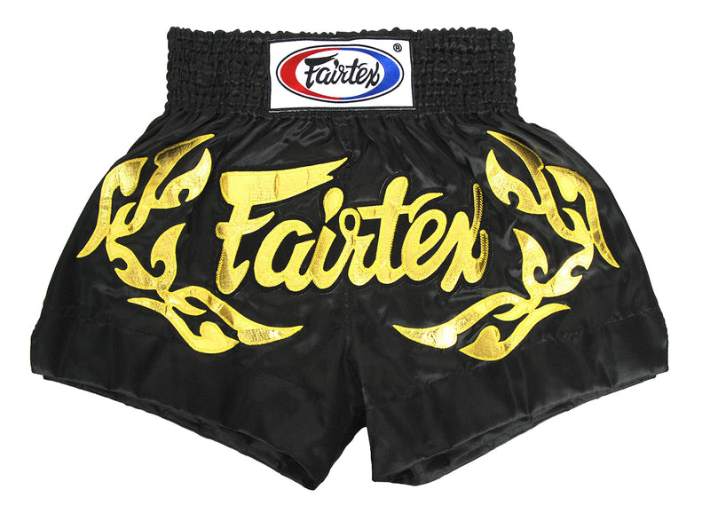 Fairtex Eternal  Gold Muay Thai Boxing Short - Fairtex Store