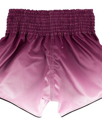 Fairtex Maroon Fade Slim Cut Muay Thai Boxing Short - Fairtex Store