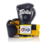 Fairtex BGV9 Blue Yellow Muay Thai Boxing Glove - Fairtex Store