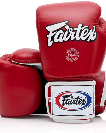 Fairtex BGV1 Red/Black/White Muay Thai Boxing Glove - Fairtex Store