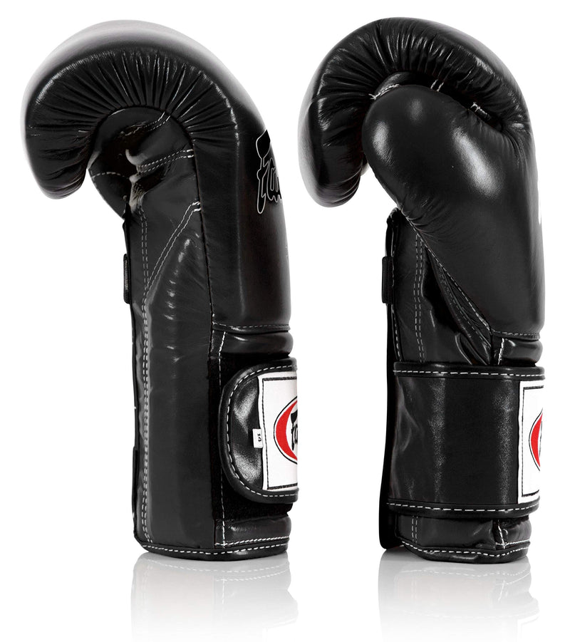 Fairtex BGV9 Black Muay Thai Boxing Glove - Fairtex Store