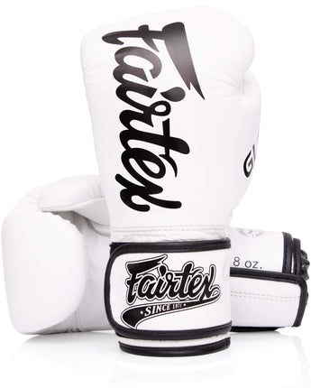Fairtex BGVG1 White Kick Boxing Glove - Fairtex Store