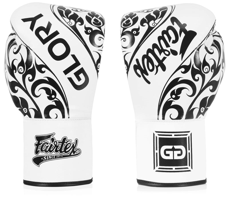 Fairtex  BGLG2 White Kick Boxing Glove - Fairtex Store