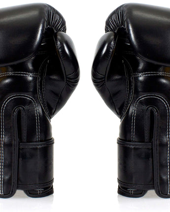 Fairtex BGV14 Black Muay Thai Boxing Glove - Fairtex Store