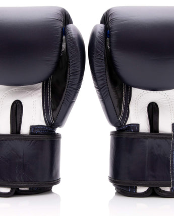 Fairtex BGV1 Blue/White/Black Muay Thai Boxing Training Sparring Gloves - Fairtex Store
