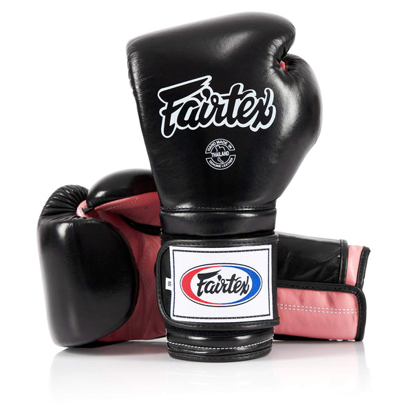 Fairtex BGV9 Black Pink Muay Thai Boxing Glove - Fairtex Store