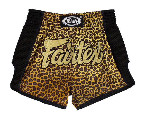 Fairtex Leopard Slim Cut Muay Thai Boxing Short - Fairtex Store