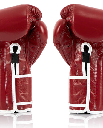 Fairtex BGV9 Red White Muay Thai Boxing Glove - Fairtex Store