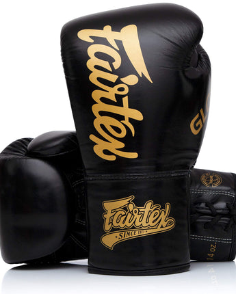 Fairtex BGLG1 Black Kick Boxing Glove - Fairtex Store