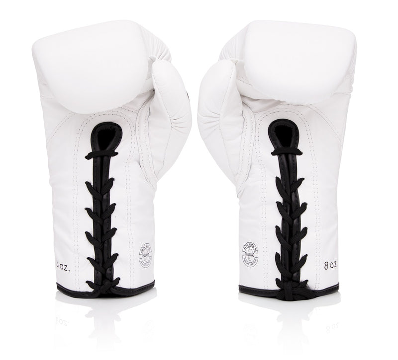 Fairtex BGLG1 White Kickboxing Glove - Fairtex Store
