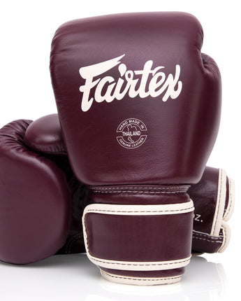 Fairtex BGV16 Leather Muay Thai Boxing Gloves - Fairtex Store