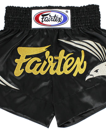 Fairtex Eagle Black Muay Thai Boxing Short - Fairtex Store