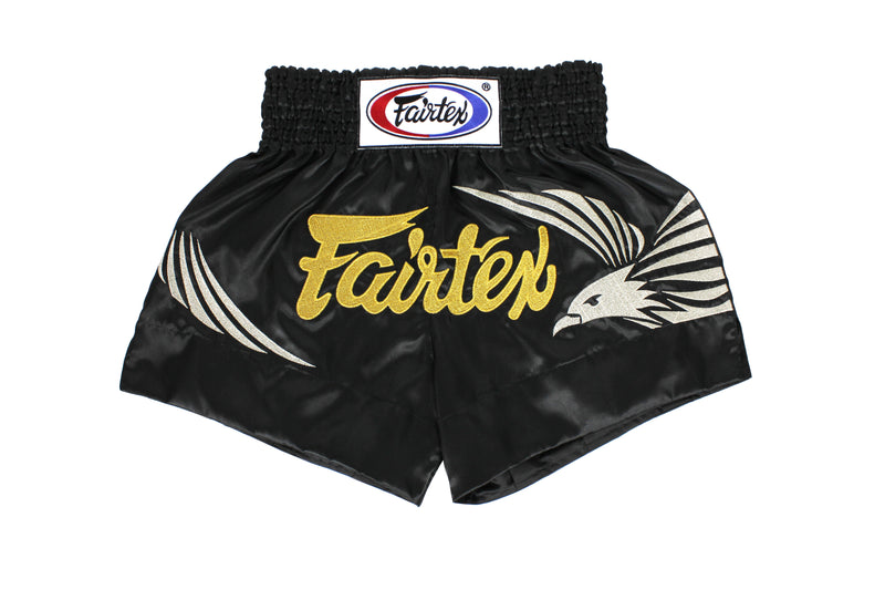 Fairtex Eagle Black Muay Thai Boxing Short - Fairtex Store