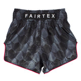 Fairtex Stealth Black Slim Cut Muay Thai Boxing Short - Fairtex Store