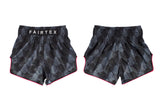 Fairtex Stealth Black Slim Cut Muay Thai Boxing Short - Fairtex Store