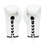 Fairtex Pro Leather Laced Competition Gloves - Locked Thumb for Muay Thai and Boxing - Fairtex Store