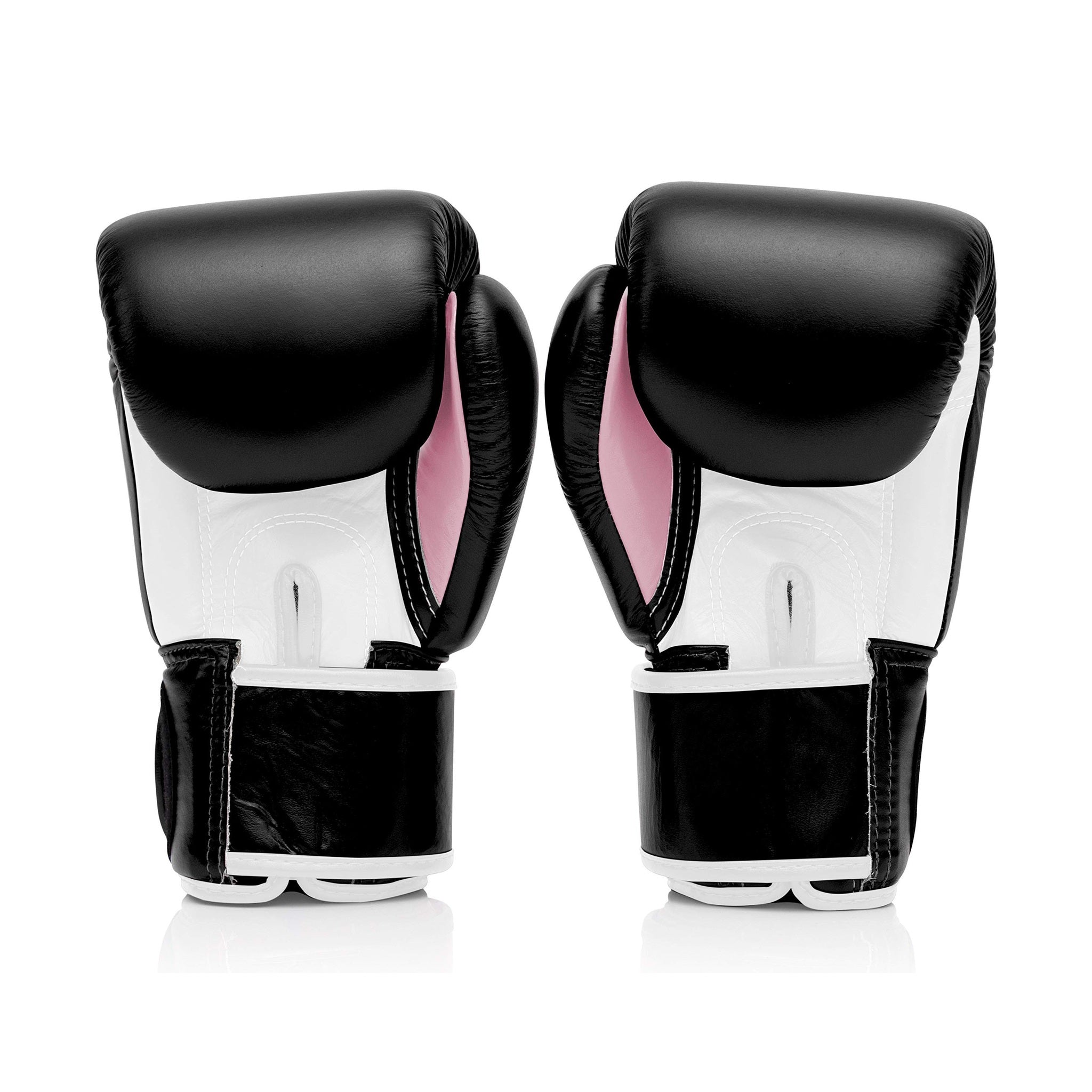 Fairtex BGV1 Black/White/Pink Muay Thai Boxing Training Sparring Gloves - Fairtex Store