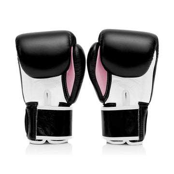 Fairtex BGV1 Black/White/Pink Muay Thai Boxing Training Sparring Gloves - Fairtex Store