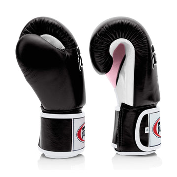 Fairtex BGV1 Black/White/Pink Muay Thai Boxing Training Sparring Gloves - Fairtex Store