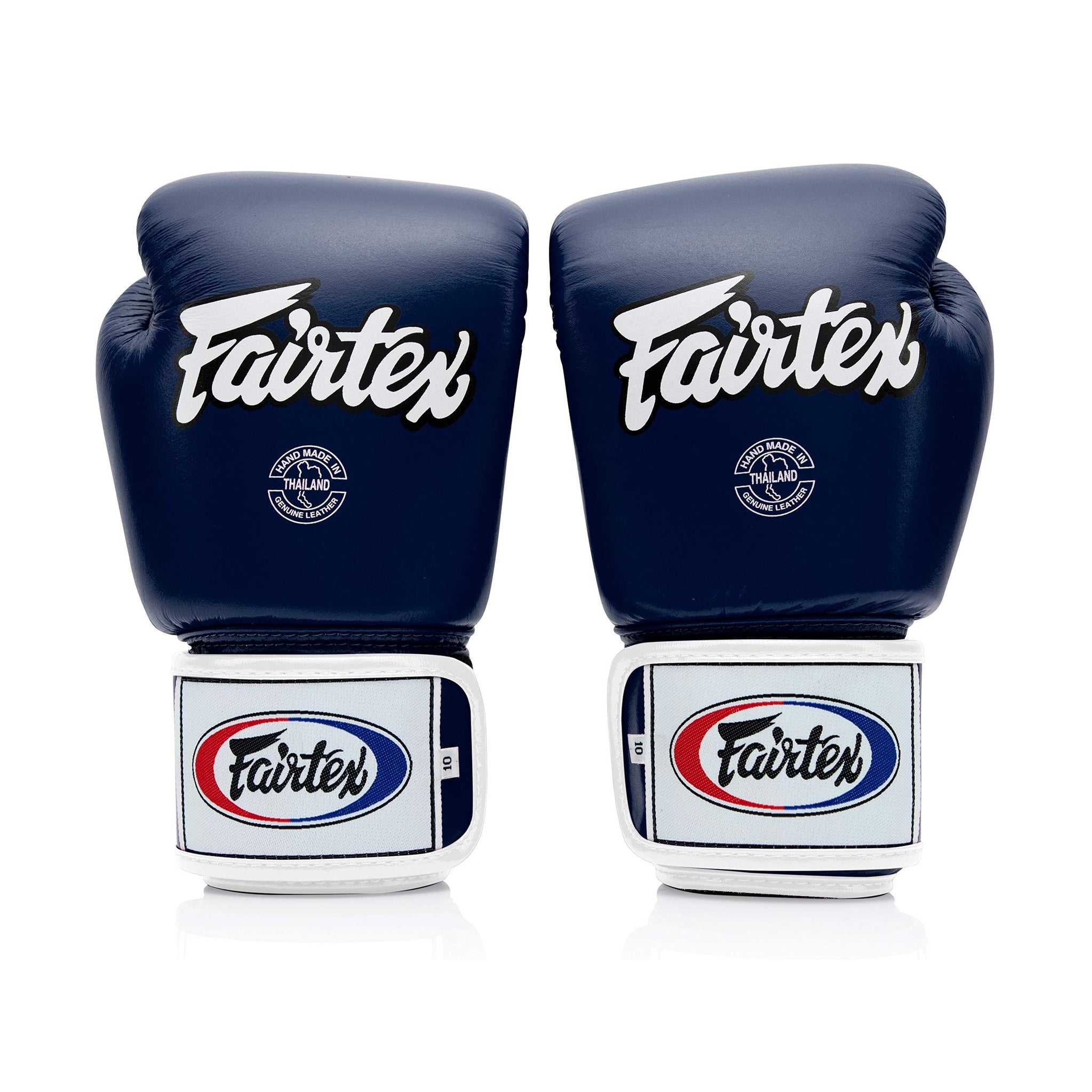 Fairtex BGV1 Blue/Black/White Muay Thai Boxing Training Sparring Gloves - Fairtex Store