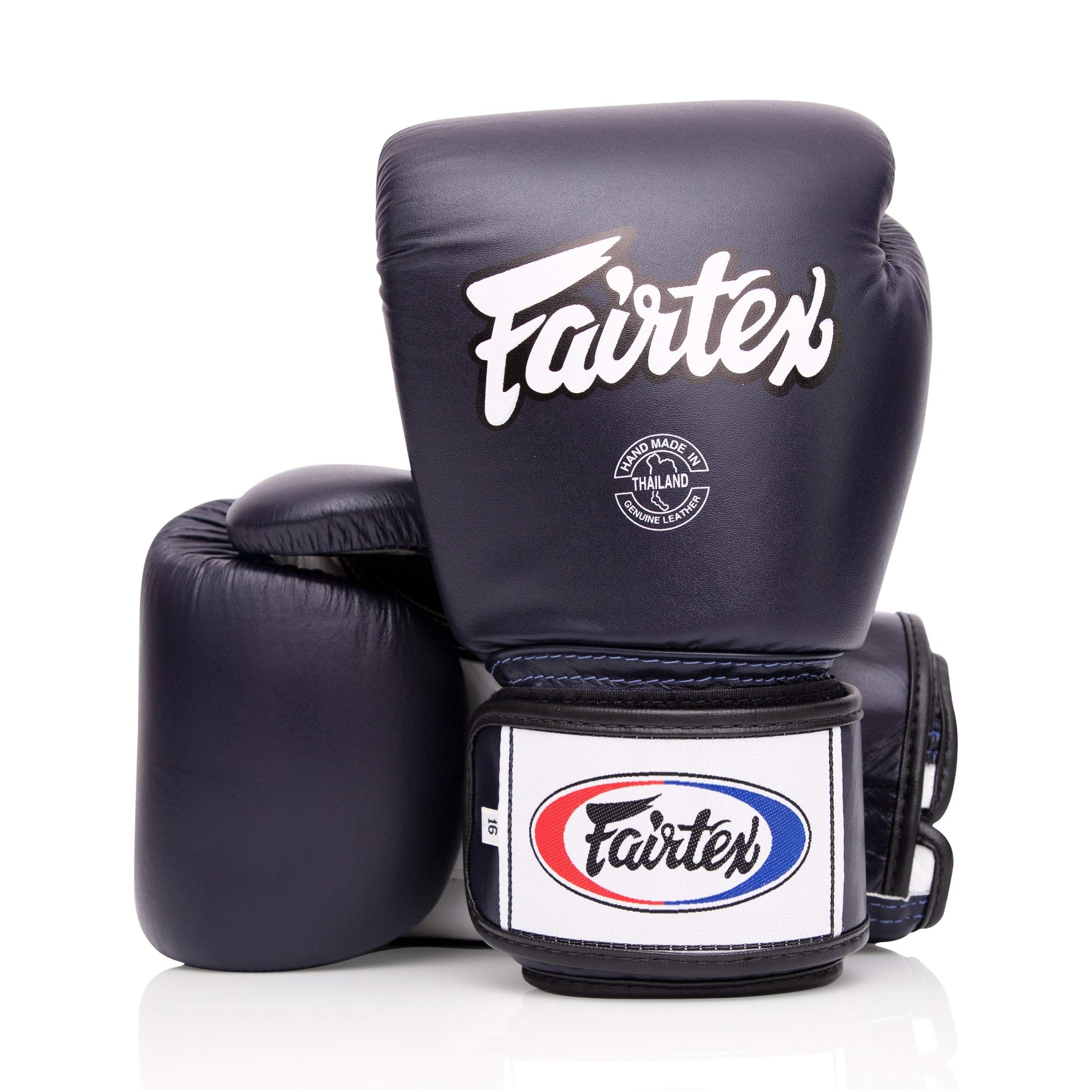 Fairtex BGV1 Blue/White/Black Muay Thai Boxing Training Sparring Gloves - Fairtex Store
