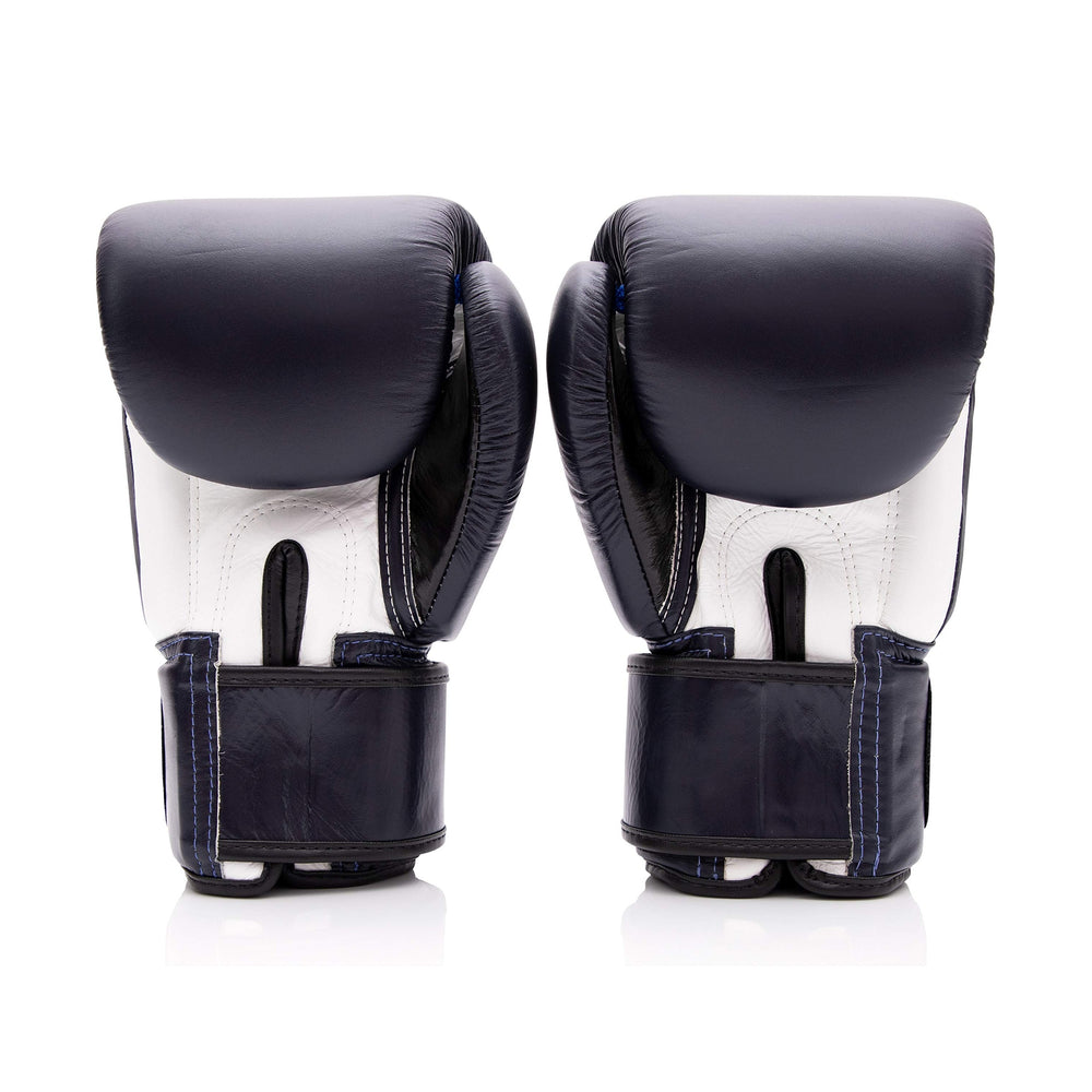 Fairtex BGV1 Blue/White/Black Muay Thai Boxing Training Sparring Gloves - Fairtex Store