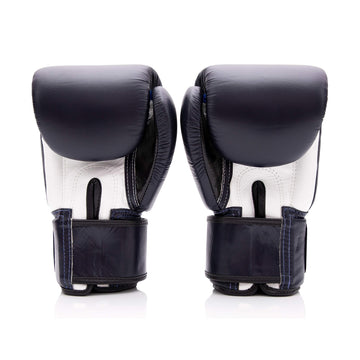 Fairtex BGV1 Blue/White/Black Muay Thai Boxing Training Sparring Gloves - Fairtex Store