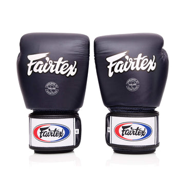Fairtex BGV1 Blue/White/Black Muay Thai Boxing Training Sparring Gloves - Fairtex Store
