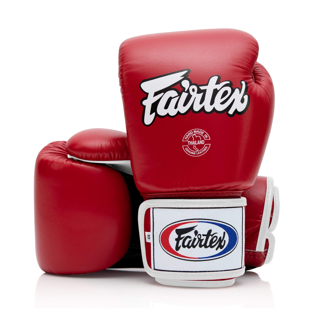 Fairtex BGV1 Red/Black/White Muay Thai Boxing Glove - Fairtex Store