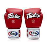 Fairtex BGV1 Red/Black/White Muay Thai Boxing Glove - Fairtex Store