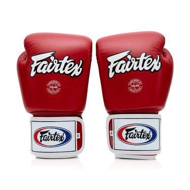 Fairtex BGV1 Red/Black/White Muay Thai Boxing Glove - Fairtex Store