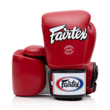 Fairtex BGV1 Red/White/Black Muay Thai Boxing Glove - Fairtex Store