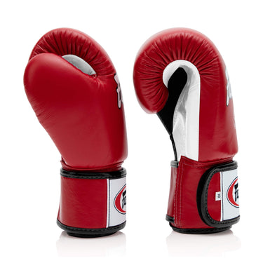Fairtex BGV1 Red/White/Black Muay Thai Boxing Glove - Fairtex Store