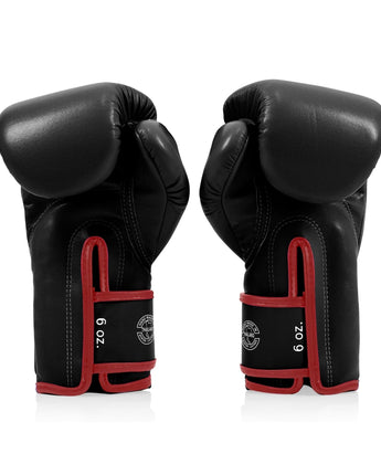 Fairtex BGV14 Black Muay Thai Boxing Glove - Fairtex Store