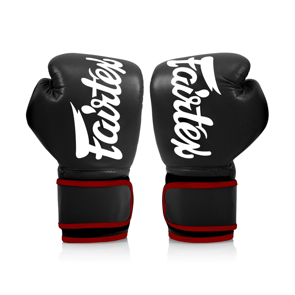 Fairtex BGV14 Black Muay Thai Boxing Glove - Fairtex Store