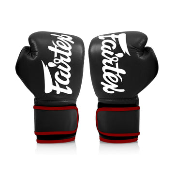 Fairtex BGV14 Black Muay Thai Boxing Glove - Fairtex Store